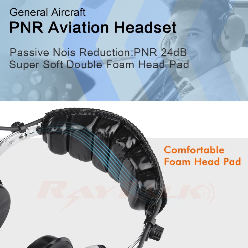 Aviation Pilot Headset Manufacturer - OEM/ODM Noise Cancelling with Boom Mic