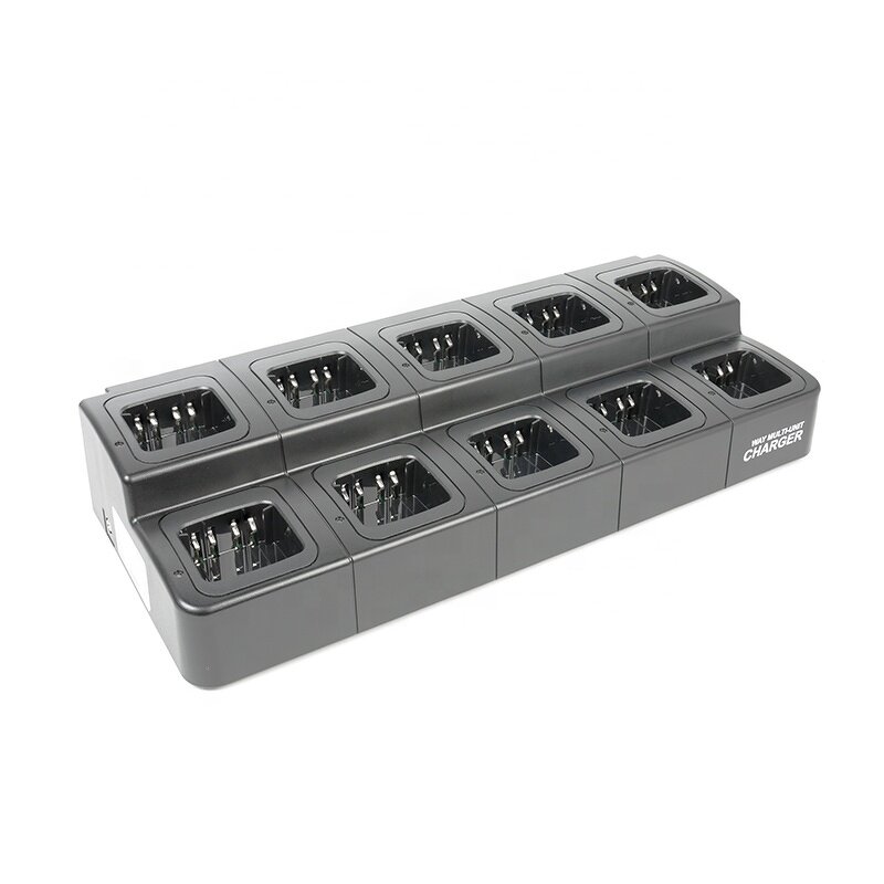 10 Bank Charger Factory - OEM/ODM Multi-Slot for Radio Batteries