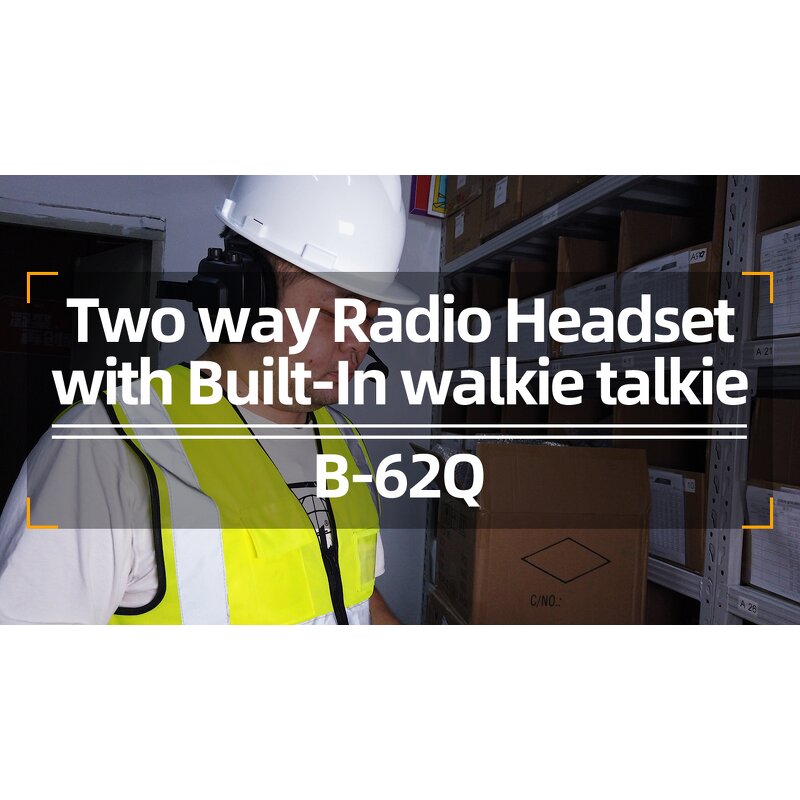 Behind-the-Head Radio Headset Manufacturer - OEM/ODM Professional Built-in