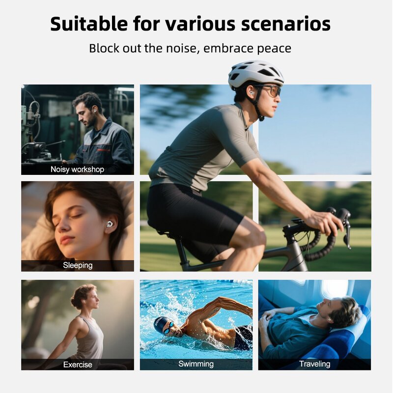 Silicone Ear Plugs Factory - Bulk Noise Reduction for Sleep and Swimming