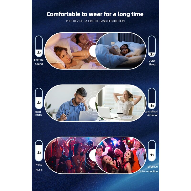 Noise Cancelling Ear Plugs Factory - Bulk Washable Silicone for Snoring