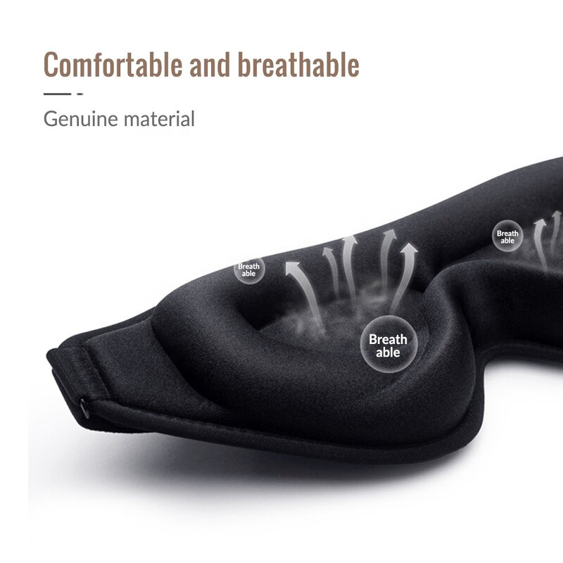 3D Eye Mask Factory - OEM Custom Memory Foam for Side Sleepers