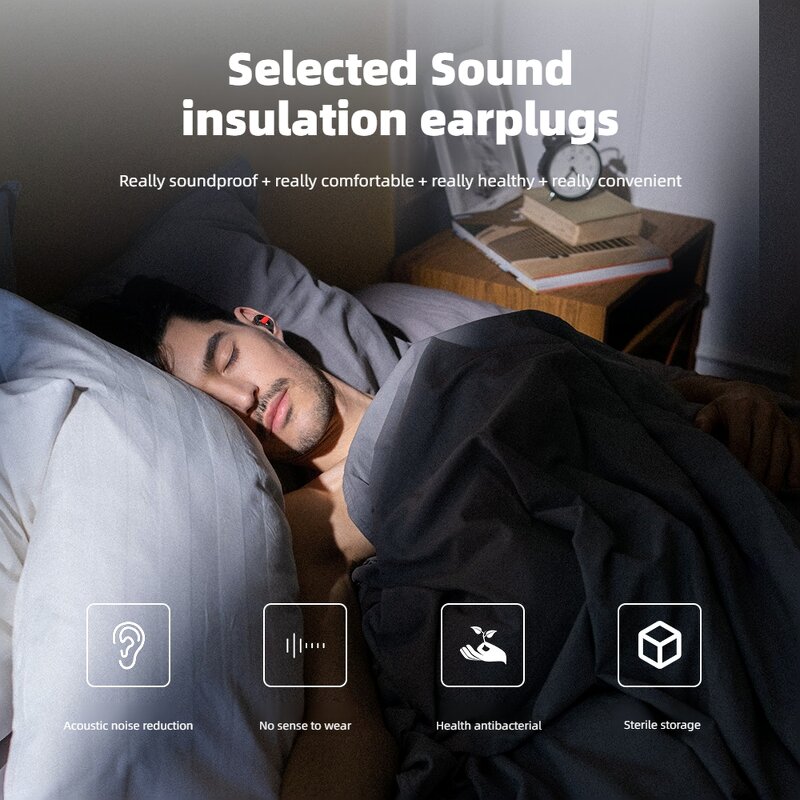 Noise Cancelling Ear Plugs Factory - Bulk Washable Silicone for Snoring