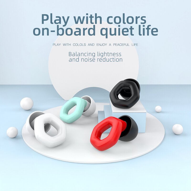 Silicone Ear Plugs Factory - OEM Reusable Noise Cancelling for Sleep