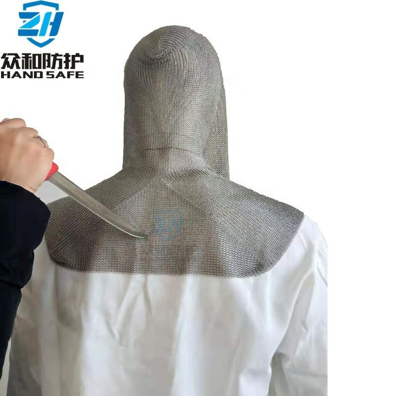 Chainmail Helmet Factory - OEM 316L Stainless Steel Hood Cut Resistant