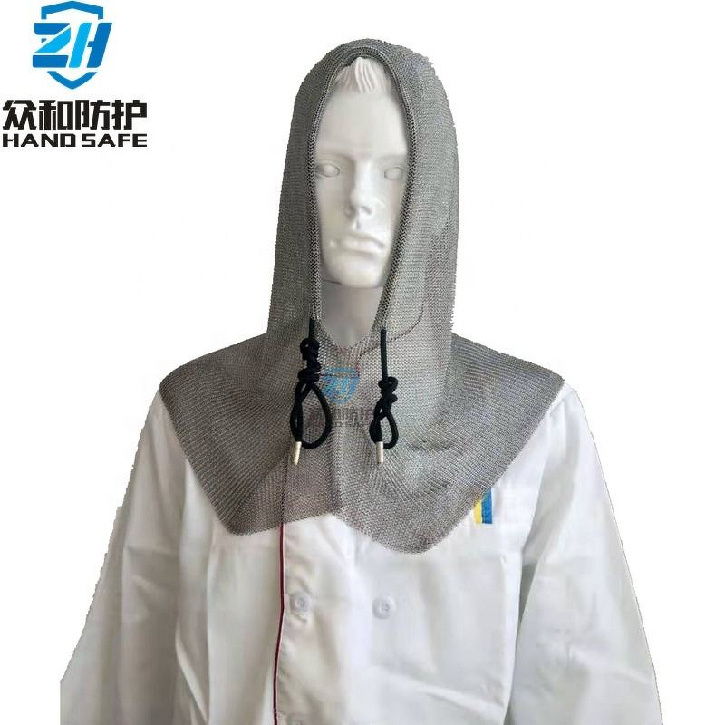 Chainmail Helmet Factory - OEM 316L Stainless Steel Hood Cut Resistant