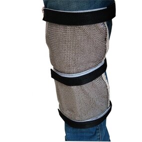 Shin Guard Manufacturer - OEM Stainless Steel Mesh Metal Kneelet Protection