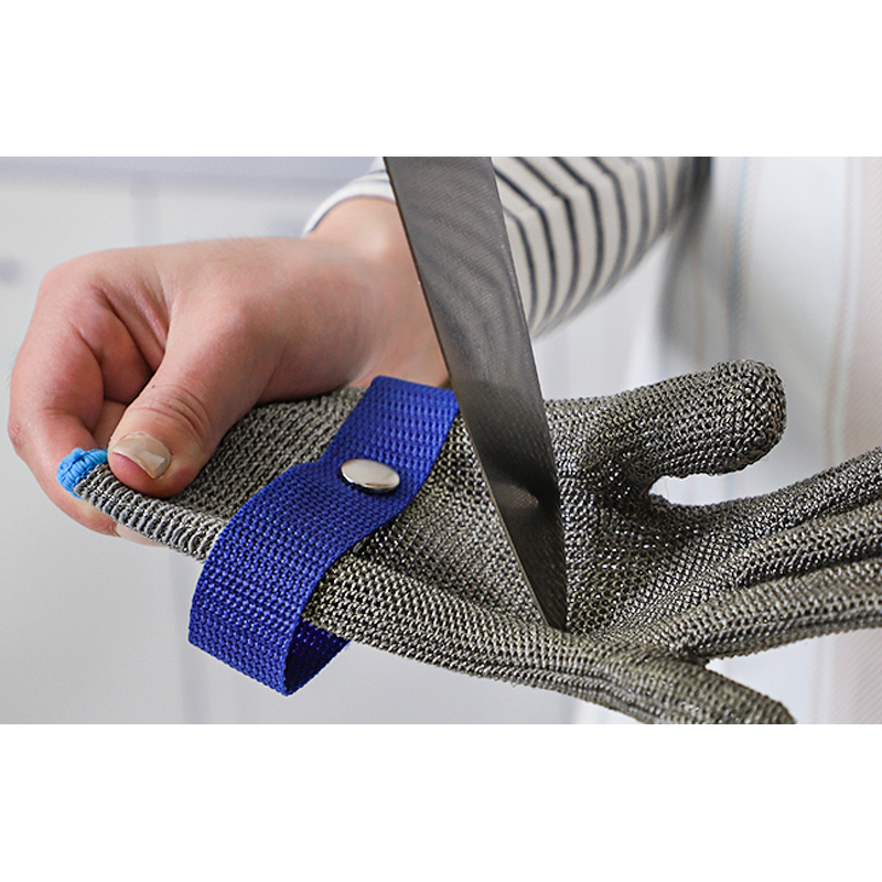 Cut Resistant Glove Factory - OEM ANSI A9 Stainless Steel Mesh for Meat
