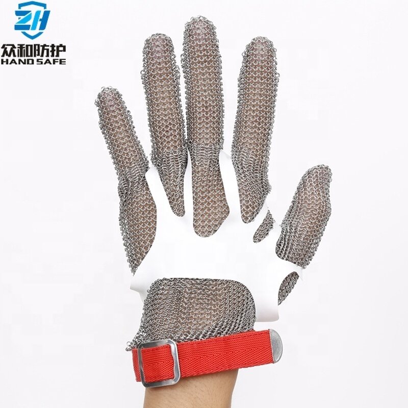 Metal Mesh Gloves Manufacturer - OEM EN 1082 Standard Stainless Steel