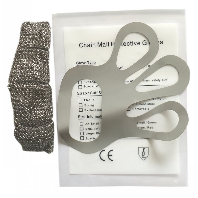 Glove Tensioner Factory - OEM TPU Stiffener for Stainless Steel Mesh Gloves