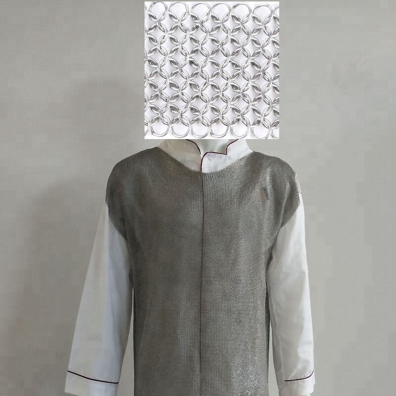 Chain Mail Apron Manufacturer - OEM Stainless Steel Mesh Safety Cut Resistance