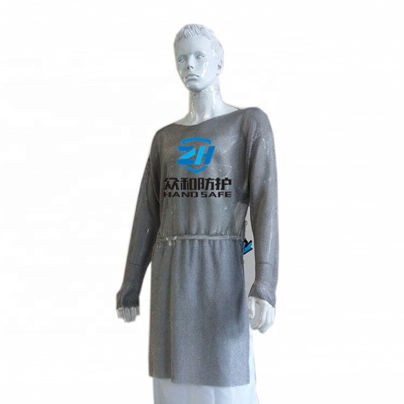 Safety Chainmail Apron Manufacturer - OEM 304L 316L Mesh Butcher Apron