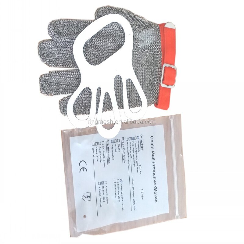 Chainmail Glove Manufacturer - OEM Stainless Steel Finger Protection