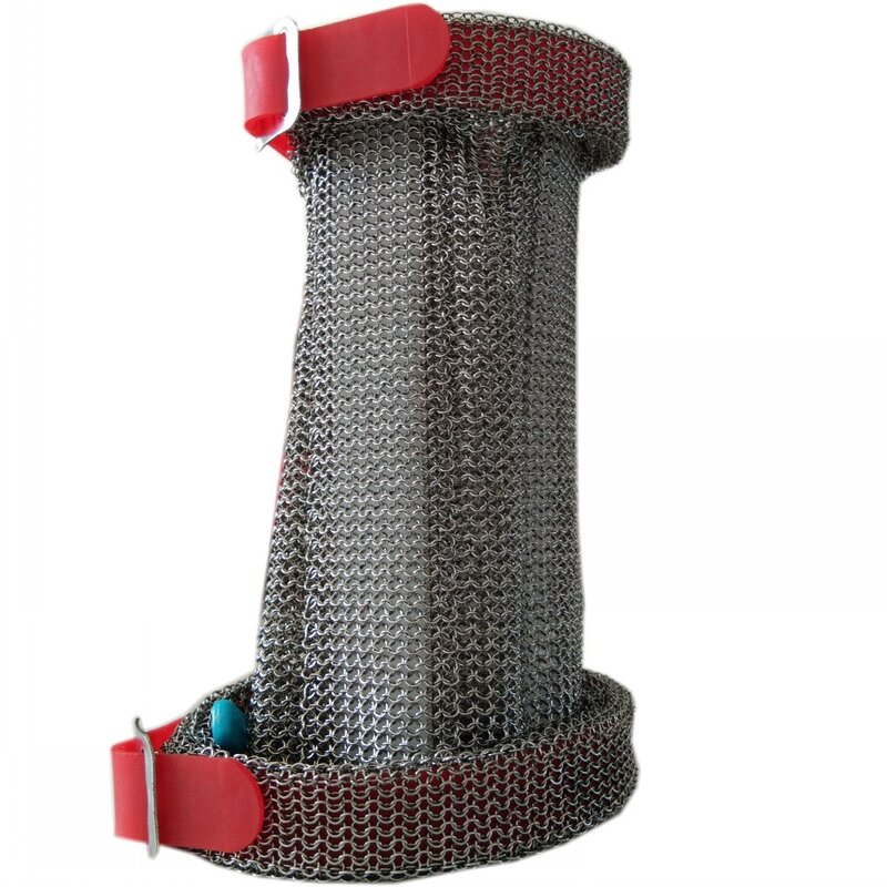 Arm Guard Manufacturer - OEM Cut Resistant Chainmail Mesh with TPU Strap