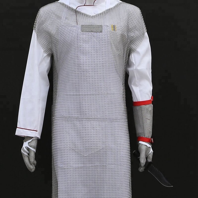 Knife Proof Vest Manufacturer - OEM 304 316 Ring Mesh Chainmail Tunic