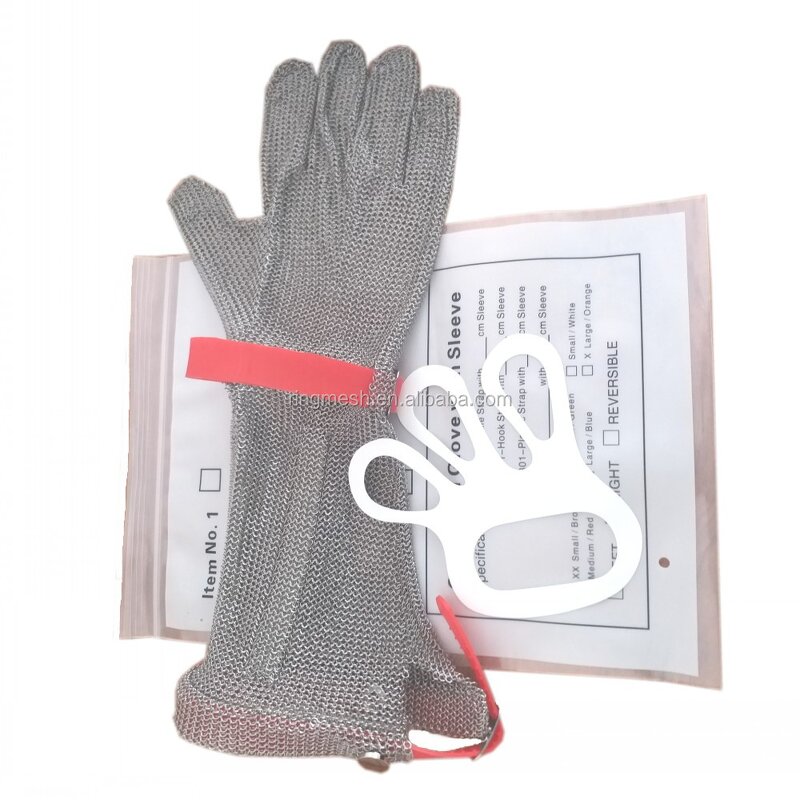 Meat Processing Glove Factory - OEM Food Grade ANSI 9 with Long Cuff