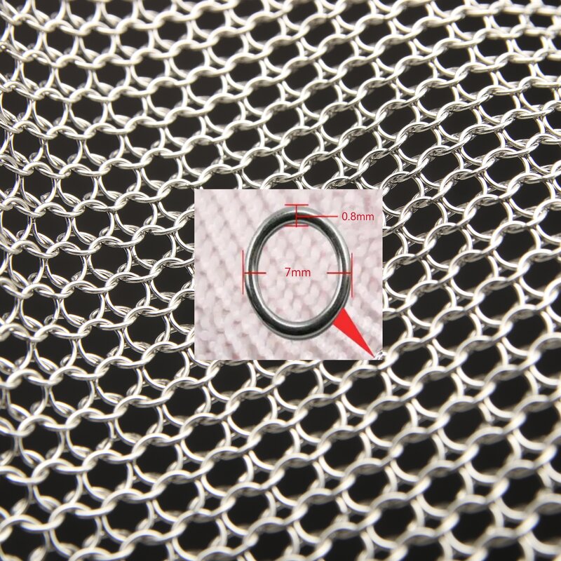 Chainmail Helmet Manufacturer - OEM 7mm Welded Ring Hood Head Protection