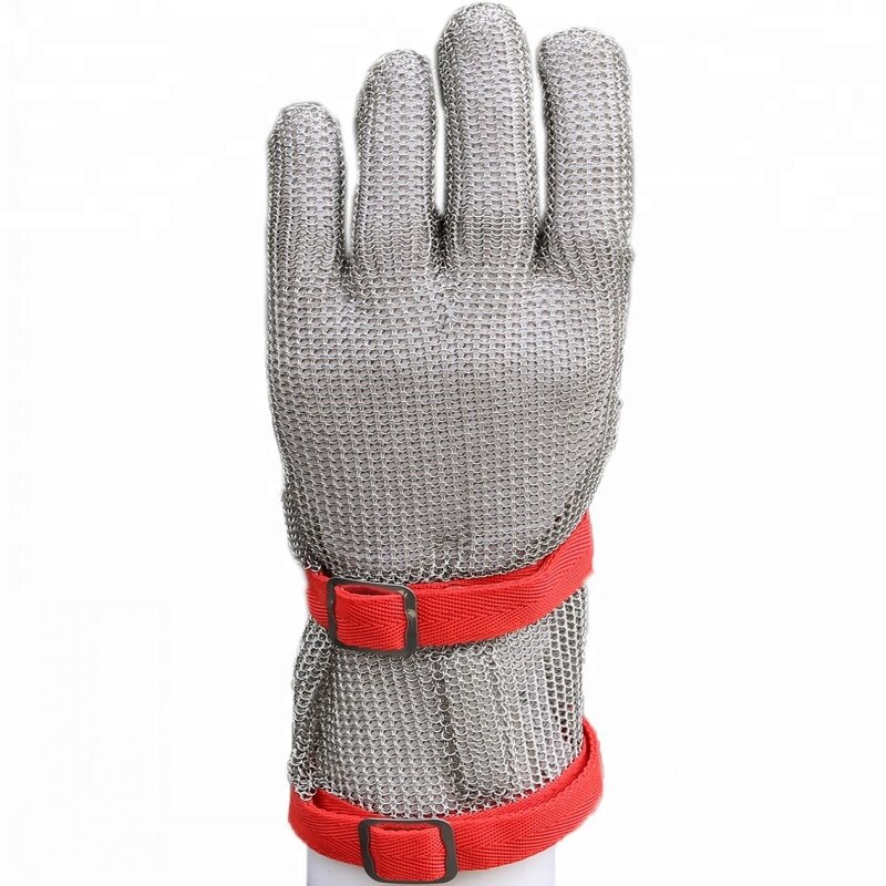 Butcher Glove Manufacturer - OEM 316L Five Finger Long Cuff Anti Cut