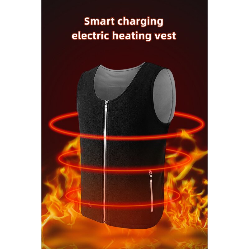 Electric Heated Vest Factory - OEM/ODM USB Rechargeable for Winter Skiing