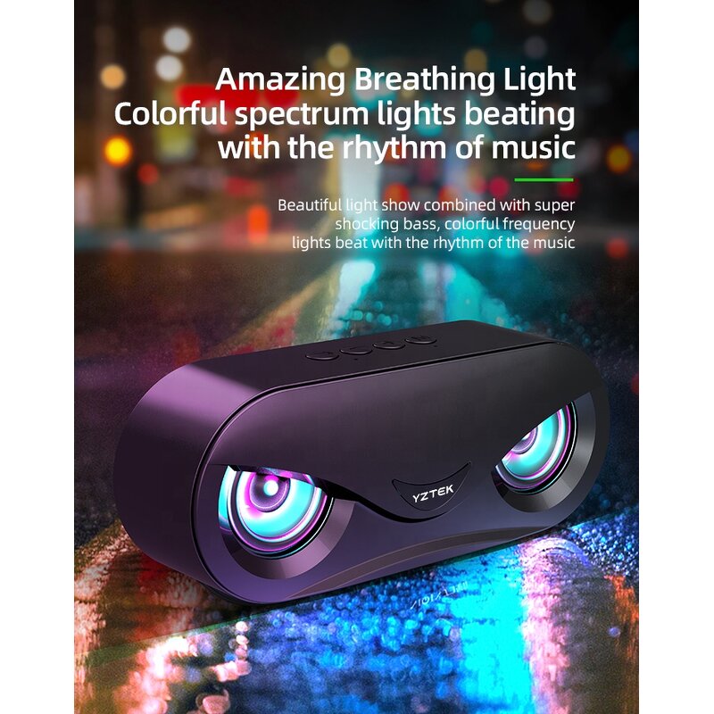 Bluetooth Speaker Manufacturer - OEM/ODM 10W Enhanced Bass Portable Speaker