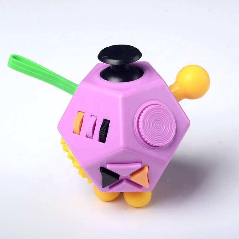 Mini Fidget Toy Manufacturer - OEM/ODM 12-Sides Magic Cube Gift