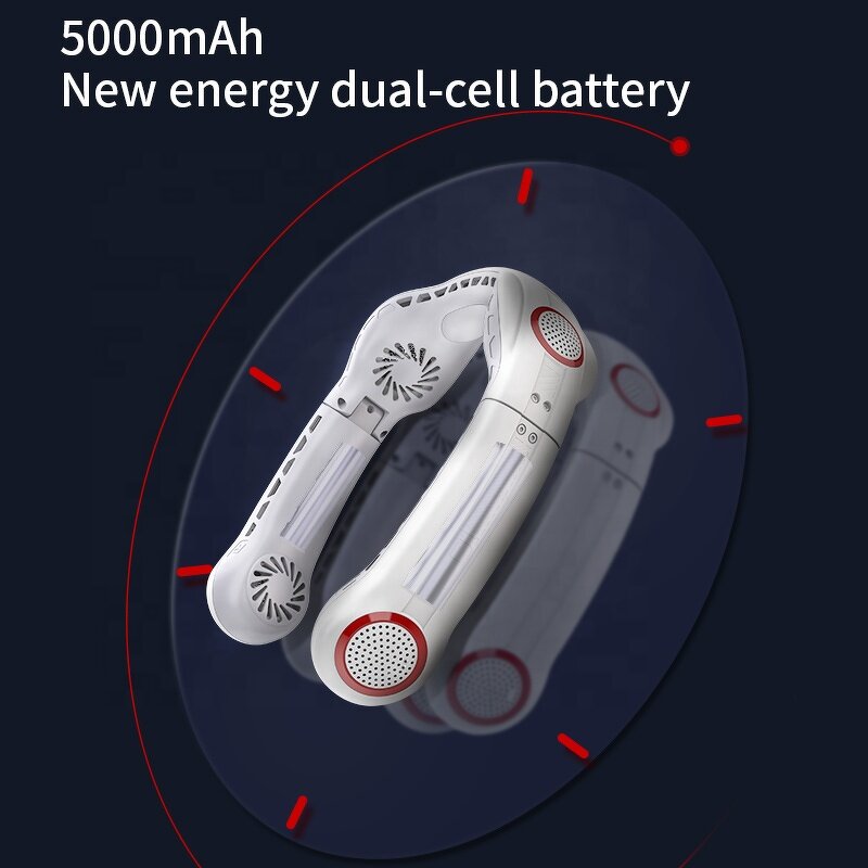 Neck Fan Manufacturer - OEM/ODM Portable Wearable Rechargeable Cooler