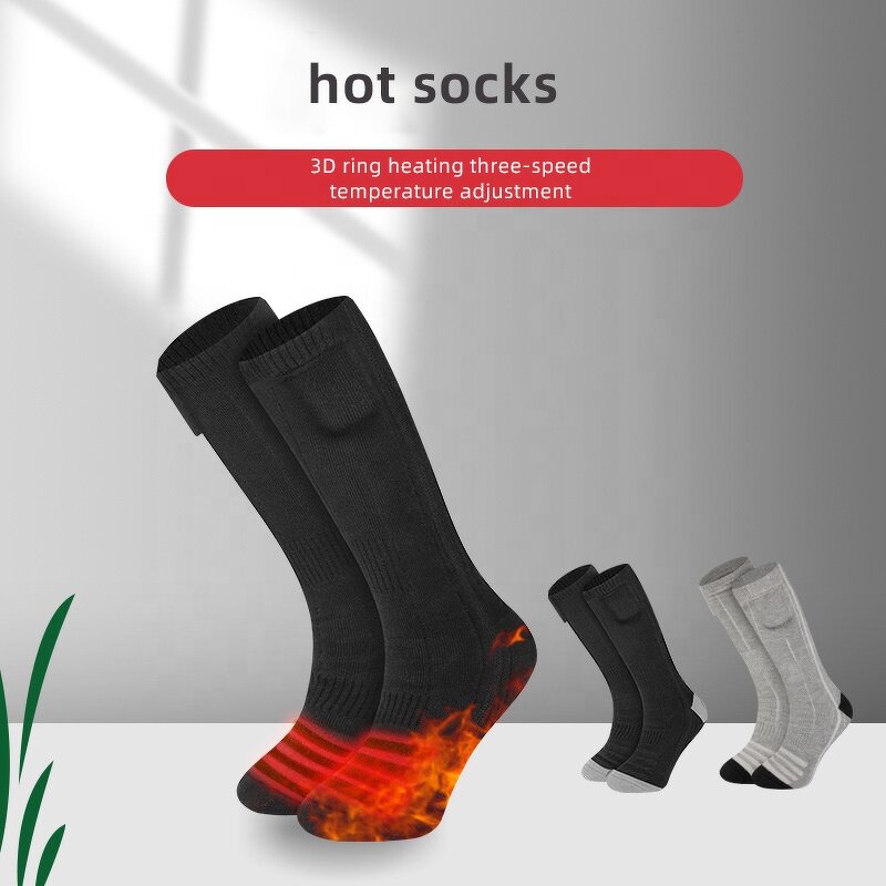 Electric Heated Socks Factory - OEM/ODM Custom Rechargeable for Skiing