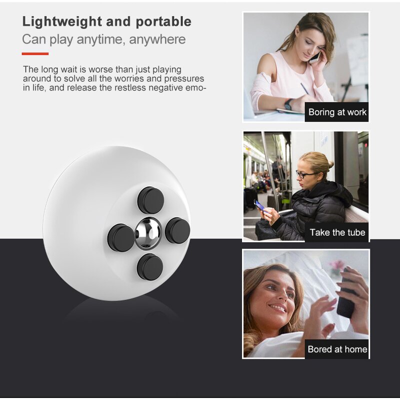 Fidget Toy Puzzle Ball Factory - OEM/ODM Rotation Rainbow Magic Ball