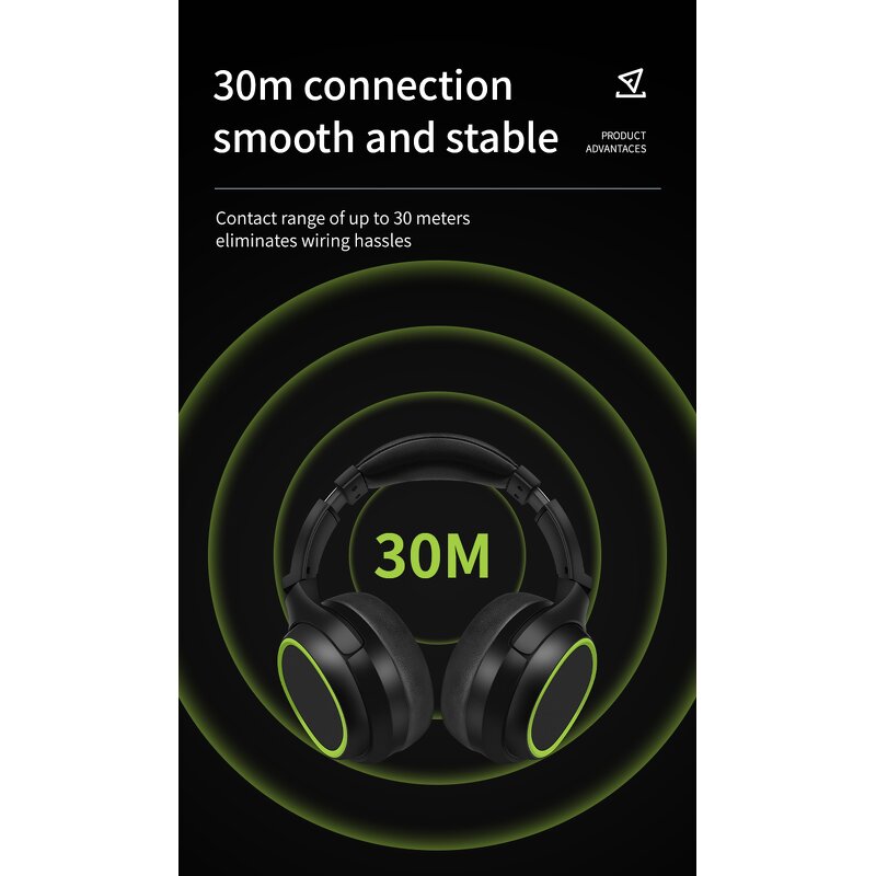Foldable TWS Gaming Headset Manufacturer - OEM/ODM On-Ear Stereo HiFi Headset