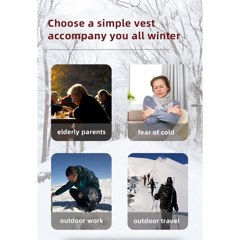 Electric Heated Vest Manufacturer - OEM/ODM USB Rechargeable 9-Zone Heating