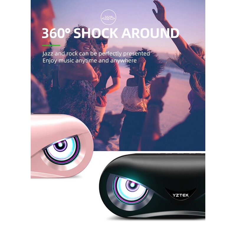 Bluetooth Speaker Manufacturer - OEM/ODM 10W Enhanced Bass Portable Speaker