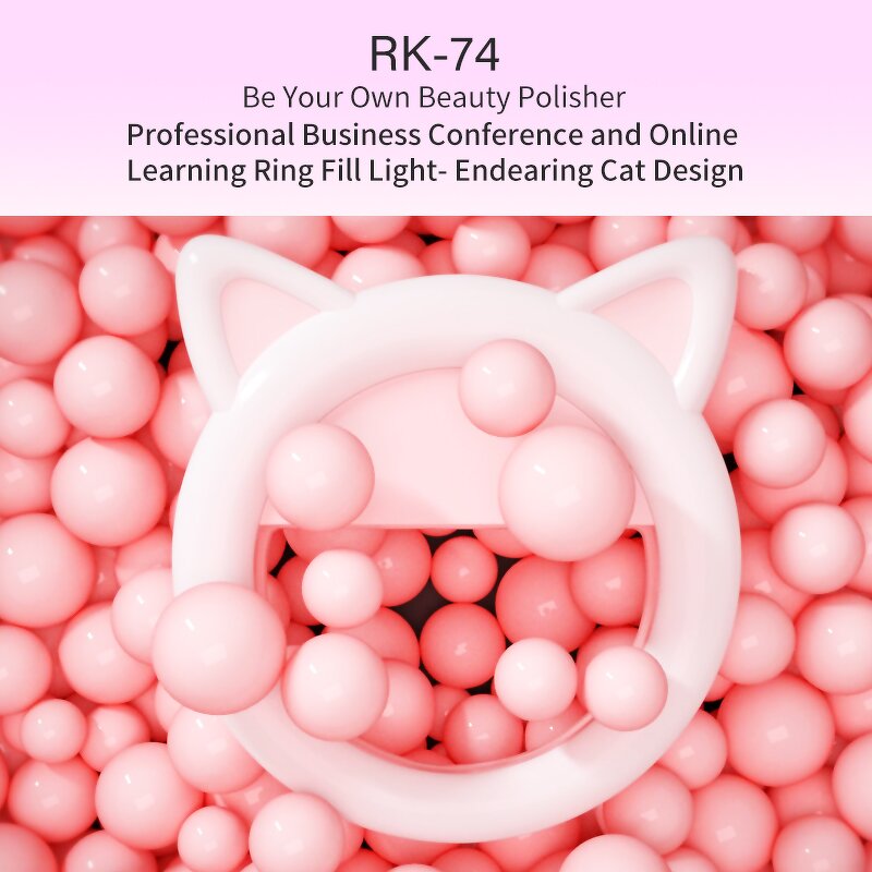 LED Selfie Ring Light Factory - OEM/ODM 6 Inch Rechargeable Mobile Light