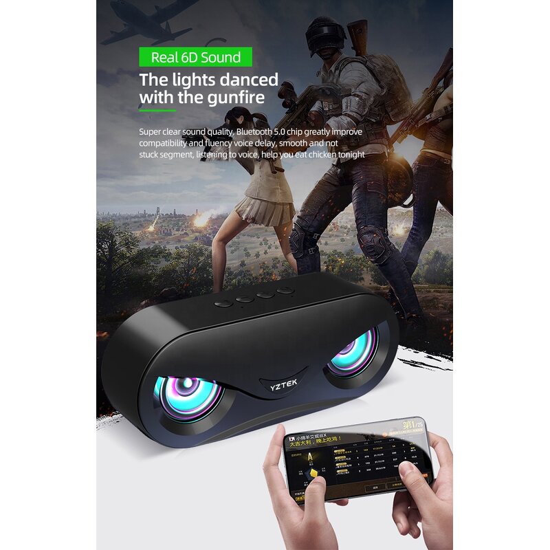 Bluetooth Speaker Manufacturer - OEM/ODM 10W Enhanced Bass Portable Speaker