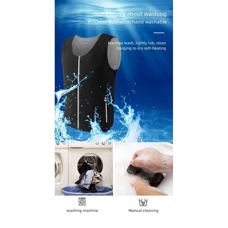 Electric Heated Vest Factory - OEM/ODM USB Rechargeable for Winter Skiing