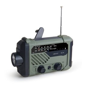 Emergency Radio Manufacturer - OEM/ODM Hand Crank Solar AM/FM Radio