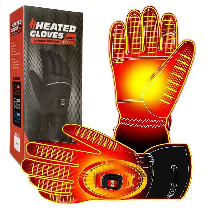 Electric Bicycle Gloves Factory - OEM/ODM Rechargeable Waterproof Winter Gloves