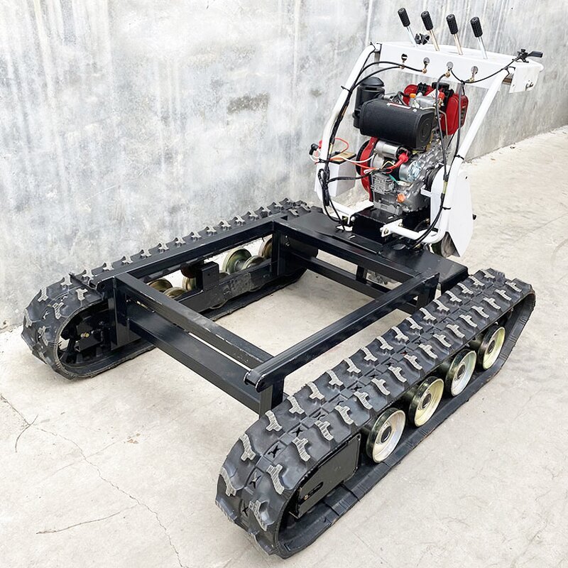 Tracked Transport Vehicle Factory - OEM High Power Hydraulic Dumping