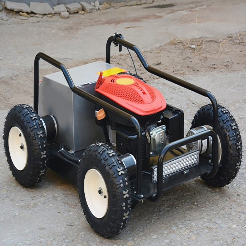 Electric Lawn Mower Factory - OEM Engine-Powered 4-Stroke Remote Control