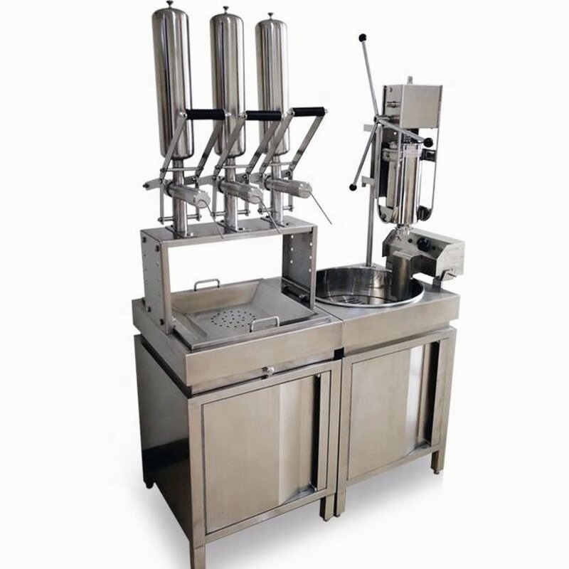 Churros Machine Factory - OEM Commercial 3L Gas Automatic with Fryer