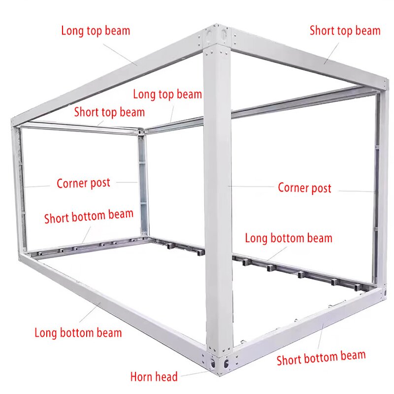 Container House Manufacturer - Wholesale Foldable Prefab Steel Sandwich Panel