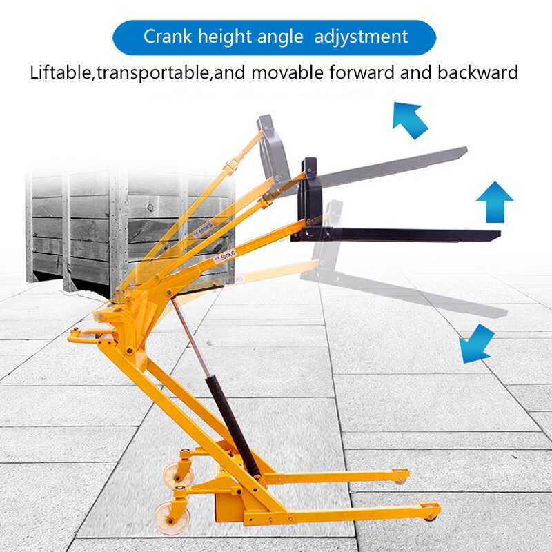 Mini Forklift Factory - Wholesale 500Kg Electric Motor 800W 24V Portable Stackable