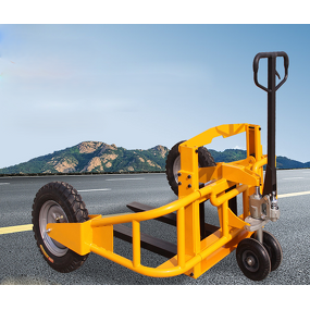 Manual Pallet Truck Manufacturer - Wholesale 1000KG Adjustable Forks Solid Wheels
