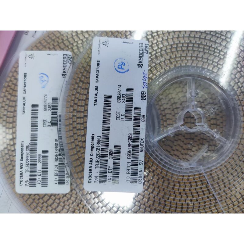 Tantalum Capacitor Factory - OEM TAJB226K016RNJ 22uF 16V DC1210