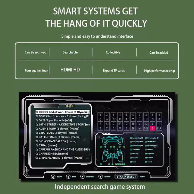 Game Box Factory - OEM/ODM G11 Pro 64/128GB 30000+ Games 4k