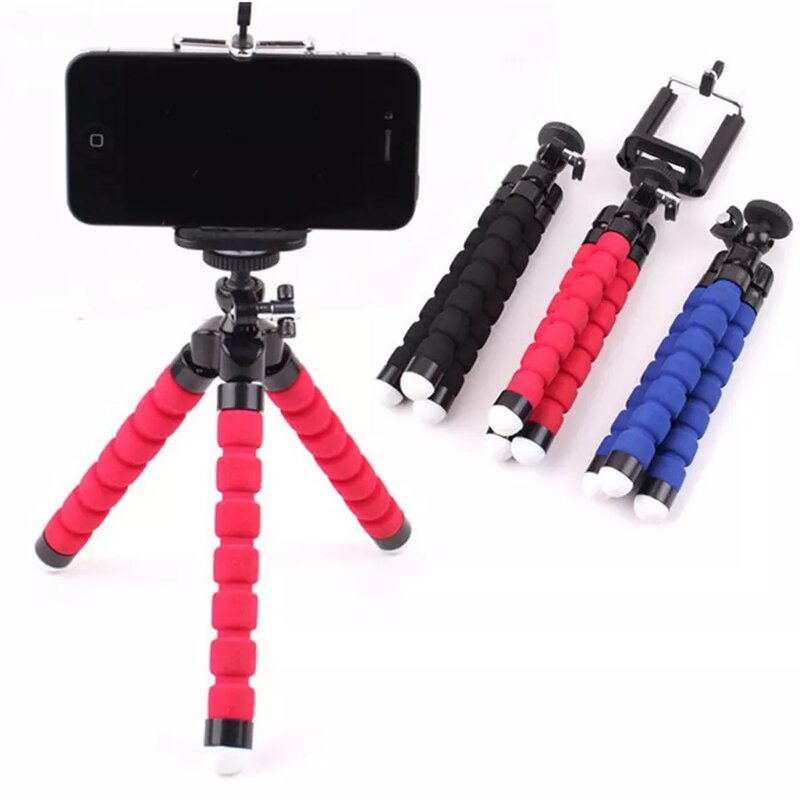Phone Selfie Stand Manufacturer - OEM/ODM Portable Mini Sponge Octopus Tripod