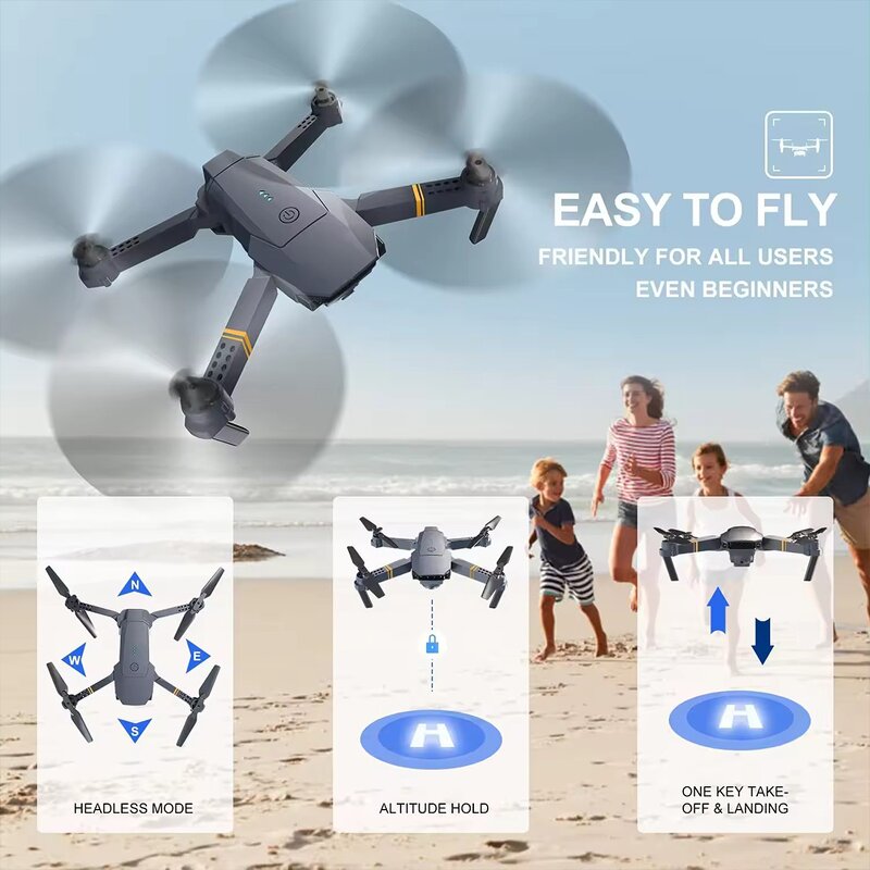 Dropshipping Drone Factory - OEM/ODM E58 Foldable 4k HD with Tracking