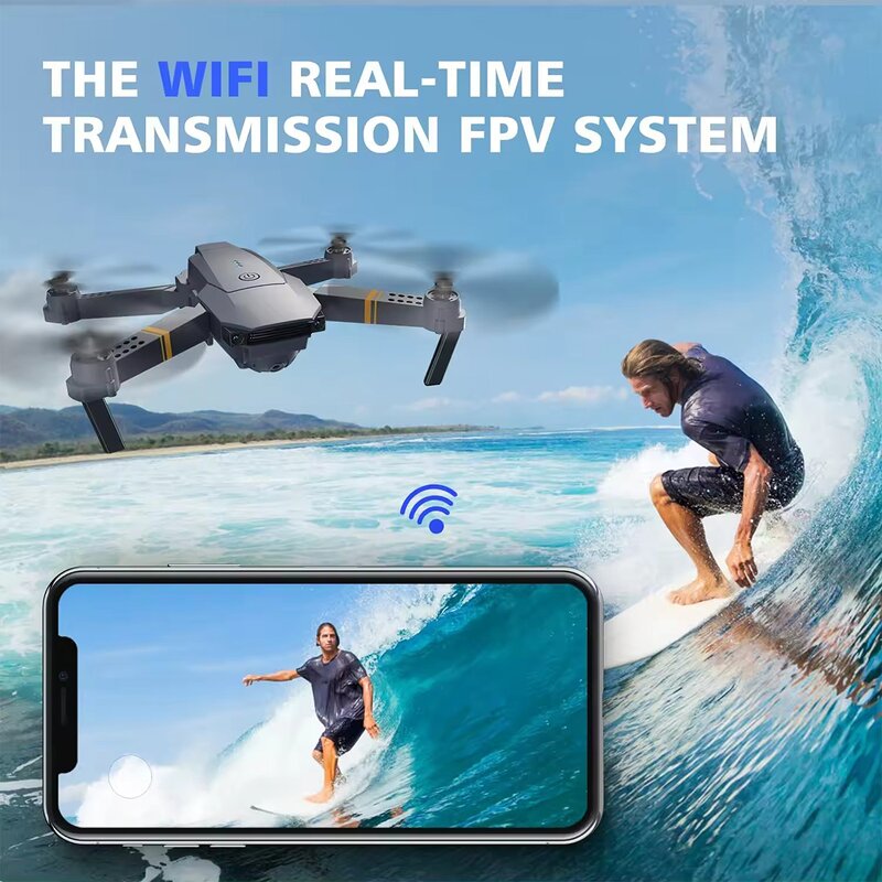 Drone Manufacturer - OEM/ODM E58 2.4G FPV Wifi 4K HD Foldable