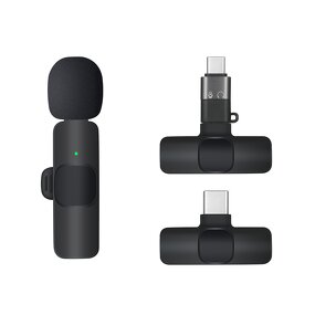 Wireless Microphone Manufacturer - OEM/ODM 2 in 1 K8k9 Recording Microphone