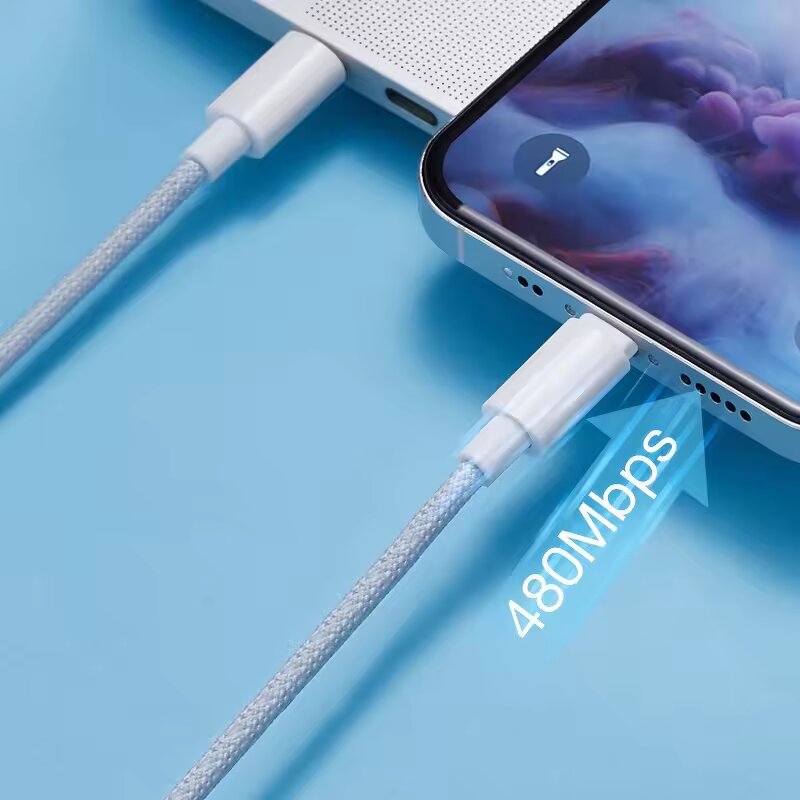 Type C Cable Manufacturer - OEM/ODM 5A Fast Charger Cable for iPhone 15