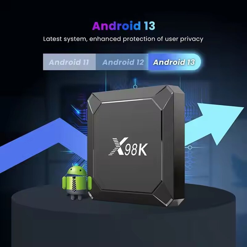 Android TV Box Manufacturer - OEM/ODM X98k RK3528 Chipset 8K Decode